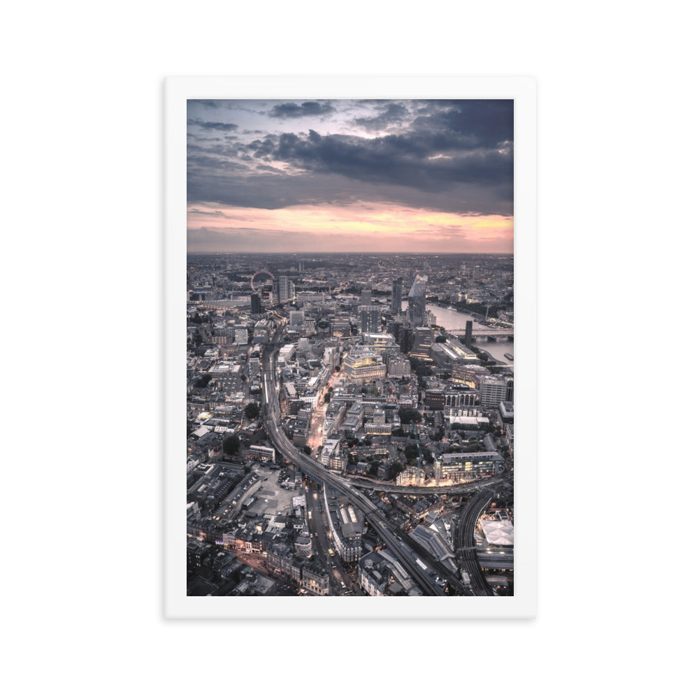 London Skyline Framed Print