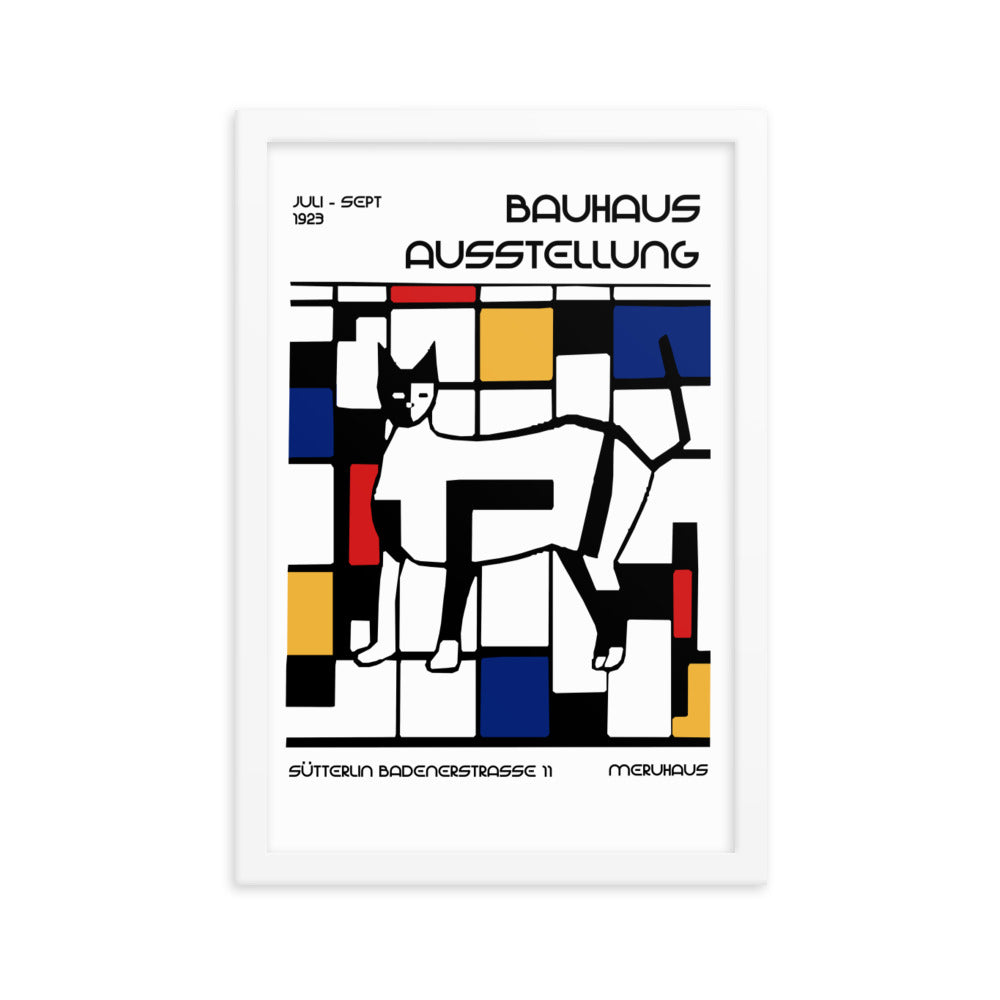 Bauhaus Austellung - Sütterlin Badenerstrasse Framed Print