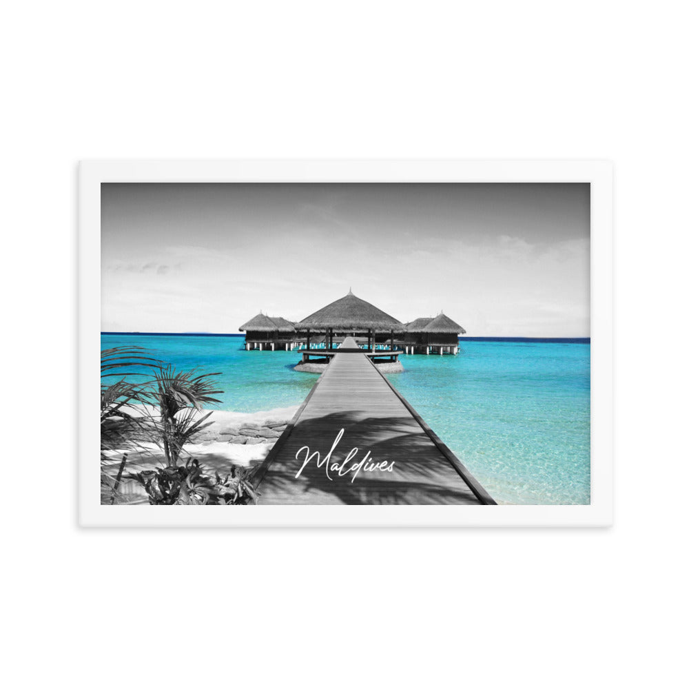 Maldives Framed Print