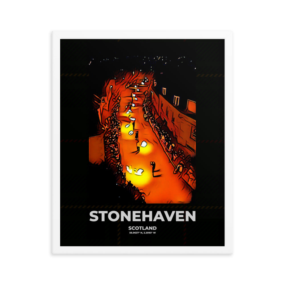 Stonehaven Fireballs Framed Print