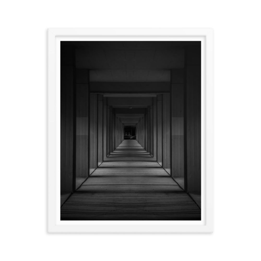 The Alley Framed Print