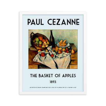 Basket of Apples by Paul Cezanne Framed Print