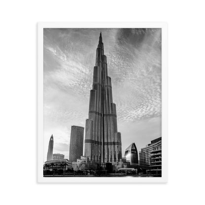 Burj Khalifa Framed Print