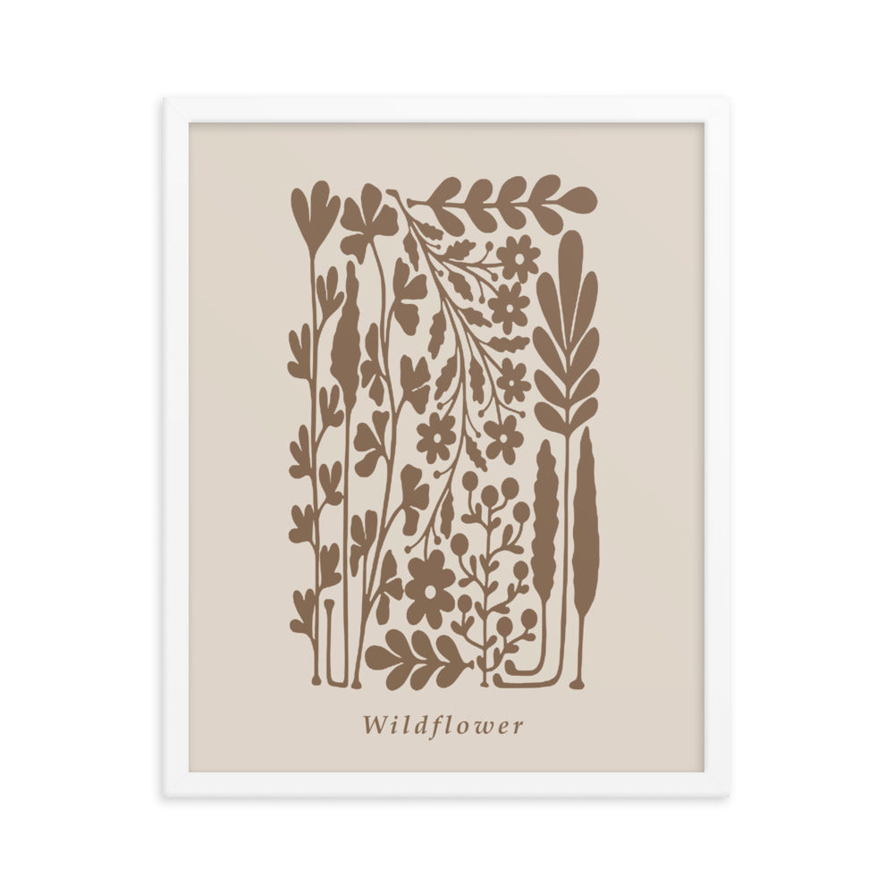 Wildflower Framed Print