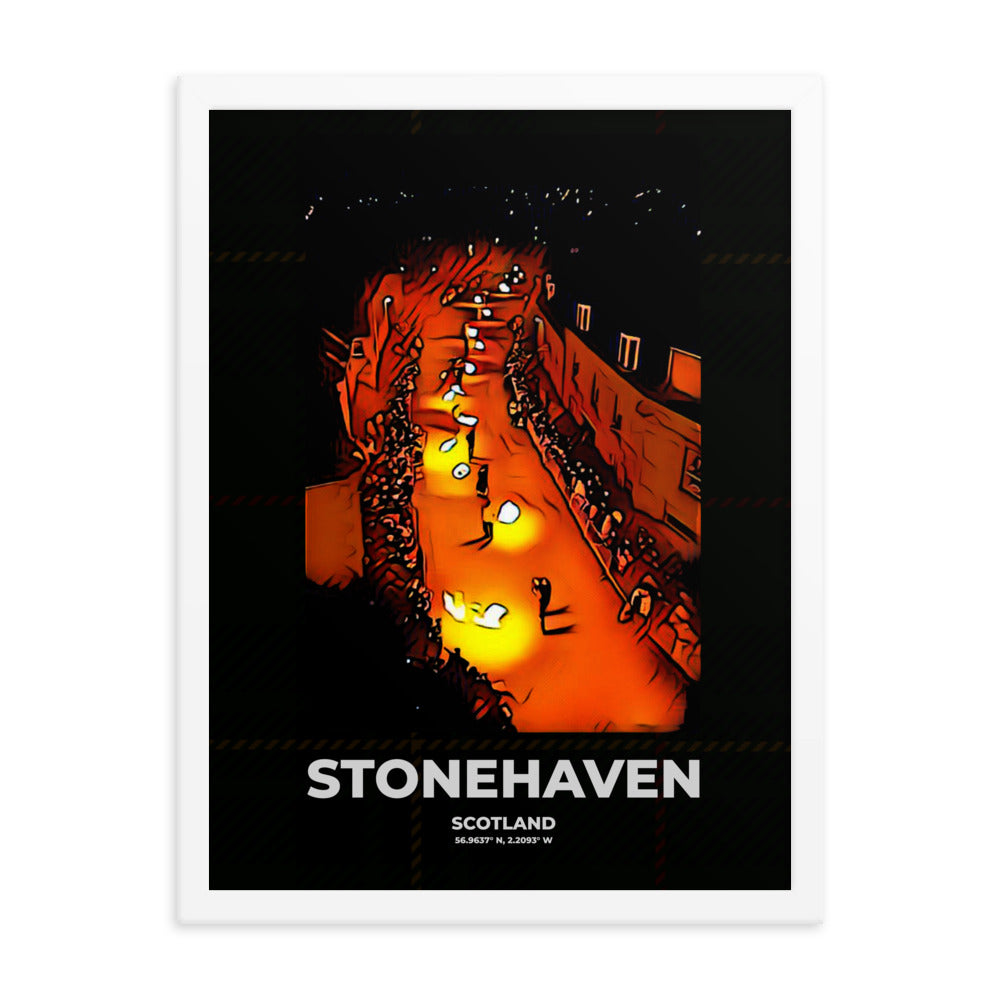 Stonehaven Fireballs Framed Print