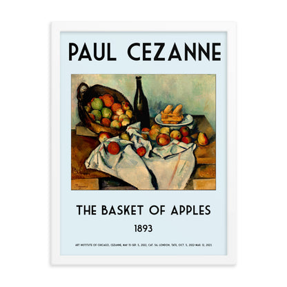 Basket of Apples by Paul Cezanne Framed Print