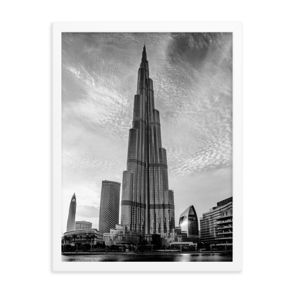 Burj Khalifa Framed Print