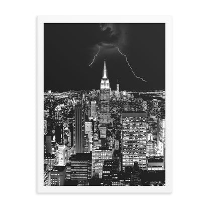 New York Skyline Framed Print