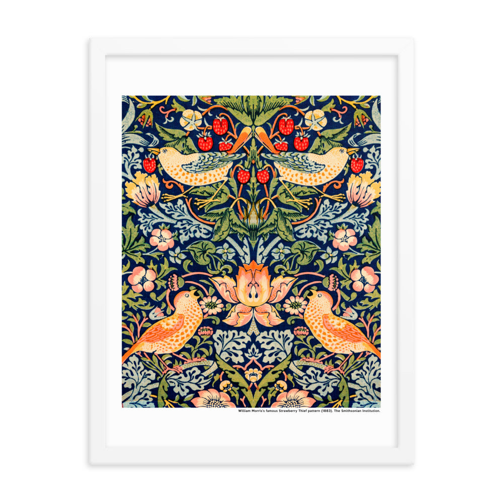 Strawberry Thief - William Morris Framed Print