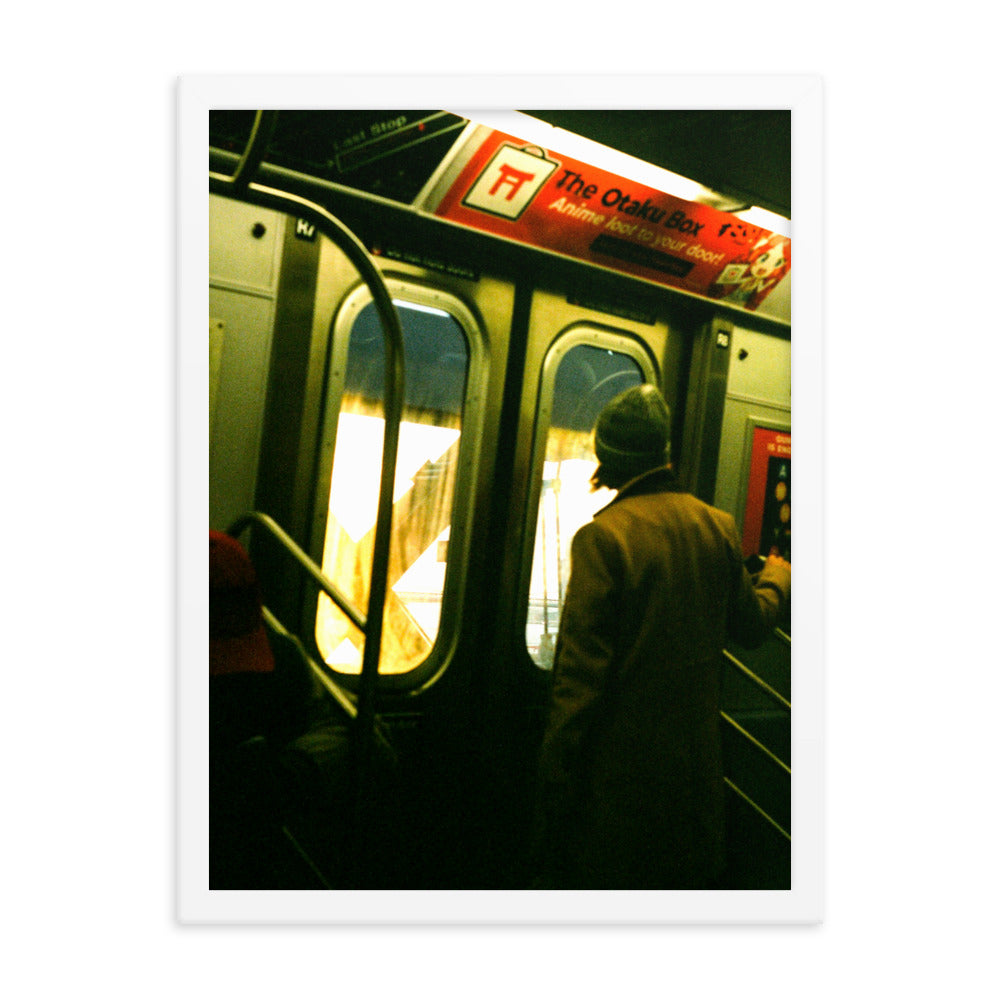 SUBWAY Framed Print