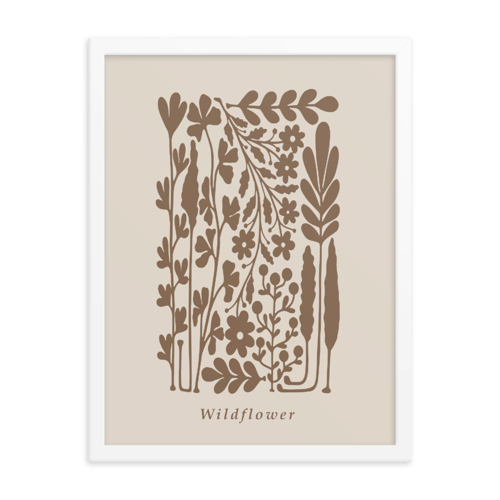 Wildflower Framed Print