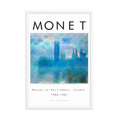 Houses of Parliament by Claude Monet Framed Print