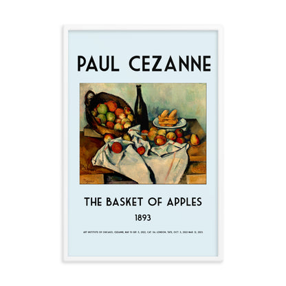 Basket of Apples by Paul Cezanne Framed Print