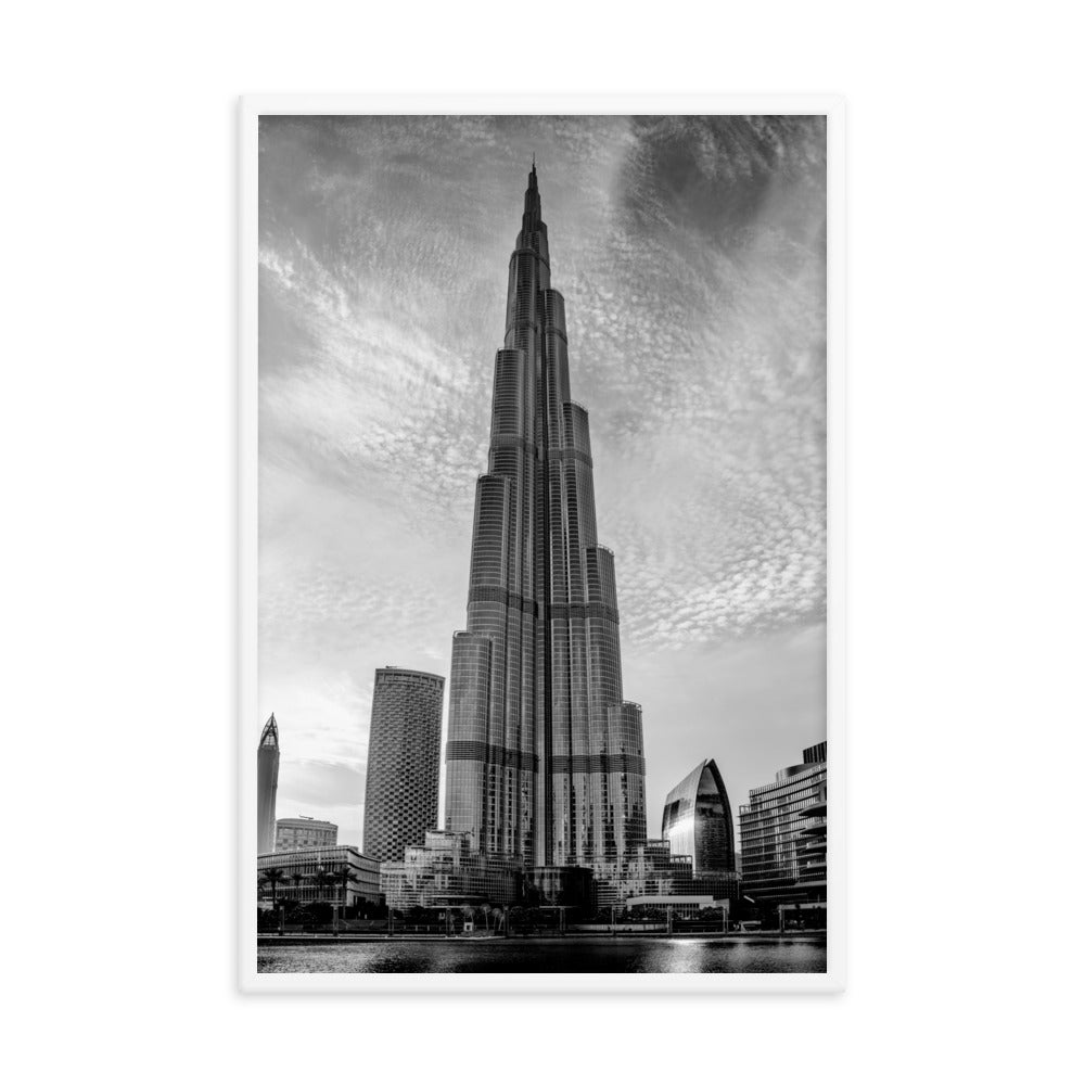 Burj Khalifa Framed Print