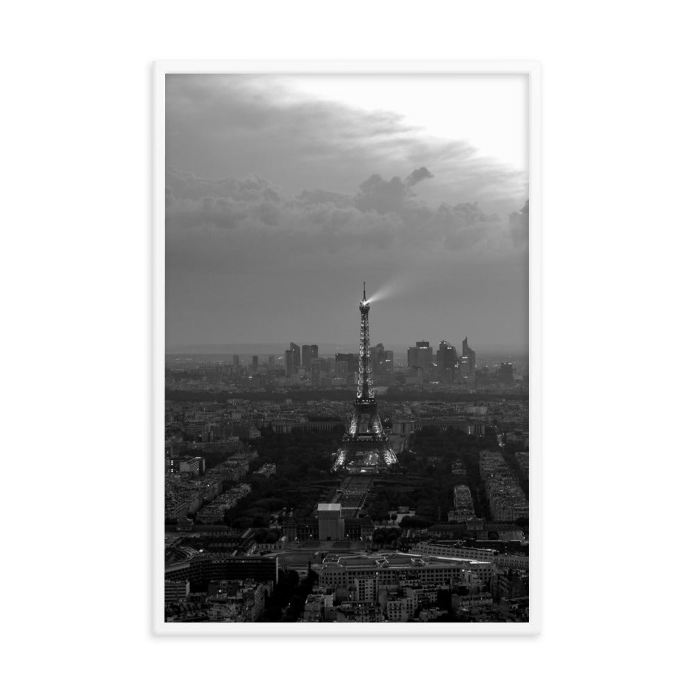 Paris Skyline Framed Print