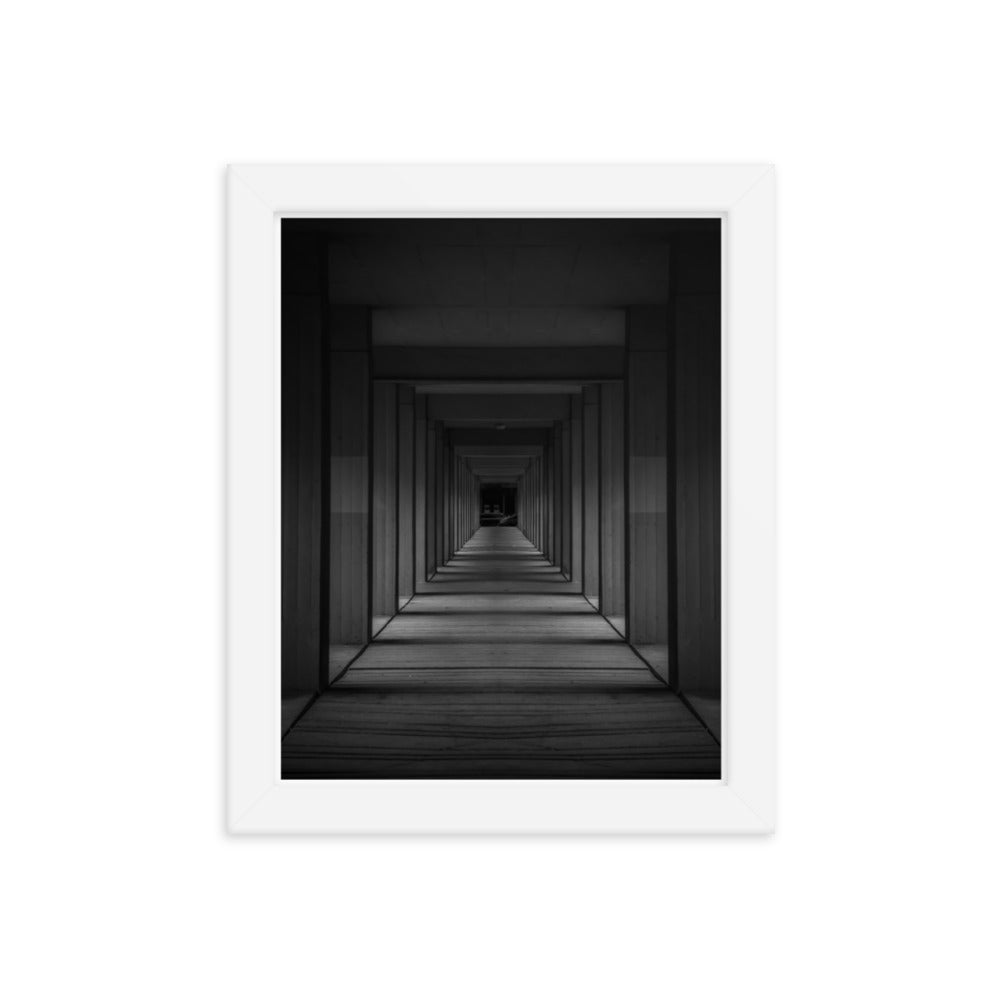 The Alley Framed Print