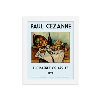 Basket of Apples by Paul Cezanne Framed Print
