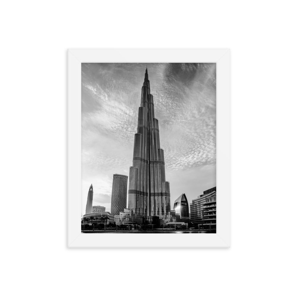 Burj Khalifa Framed Print