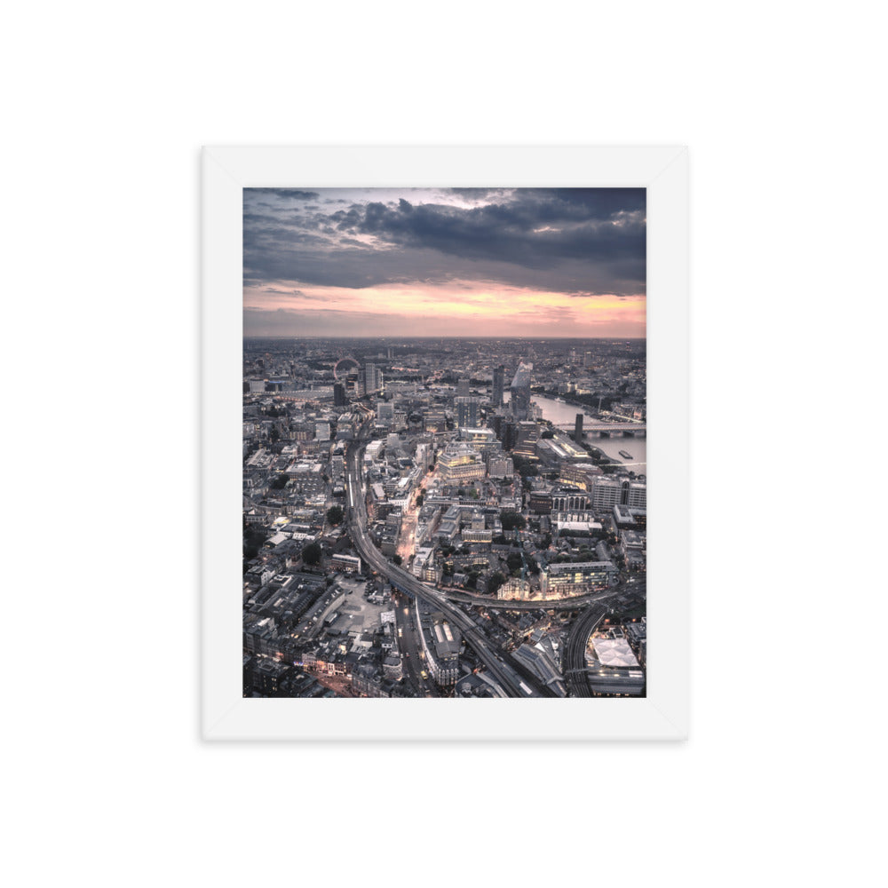 London Skyline Framed Print