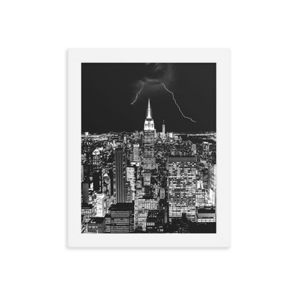 New York Skyline Framed Print