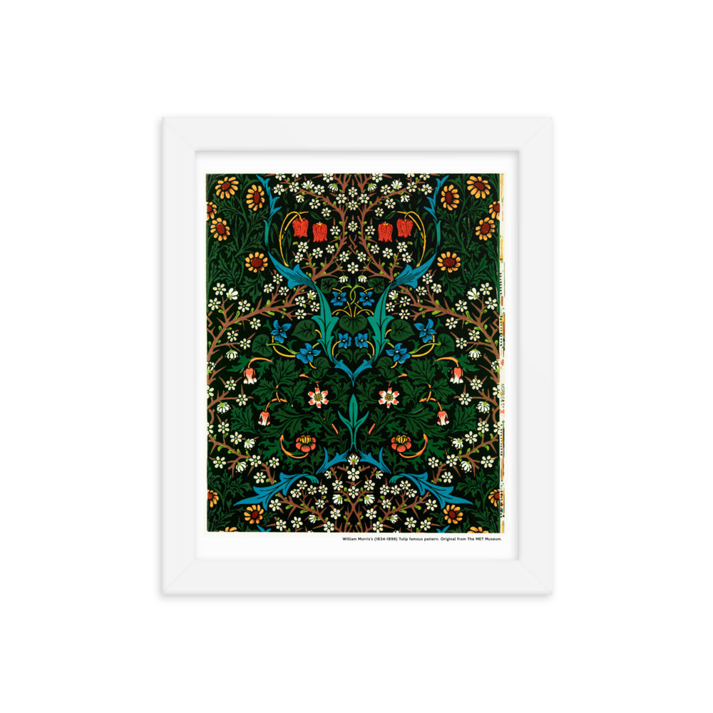 Tulip - William Morris Framed Print