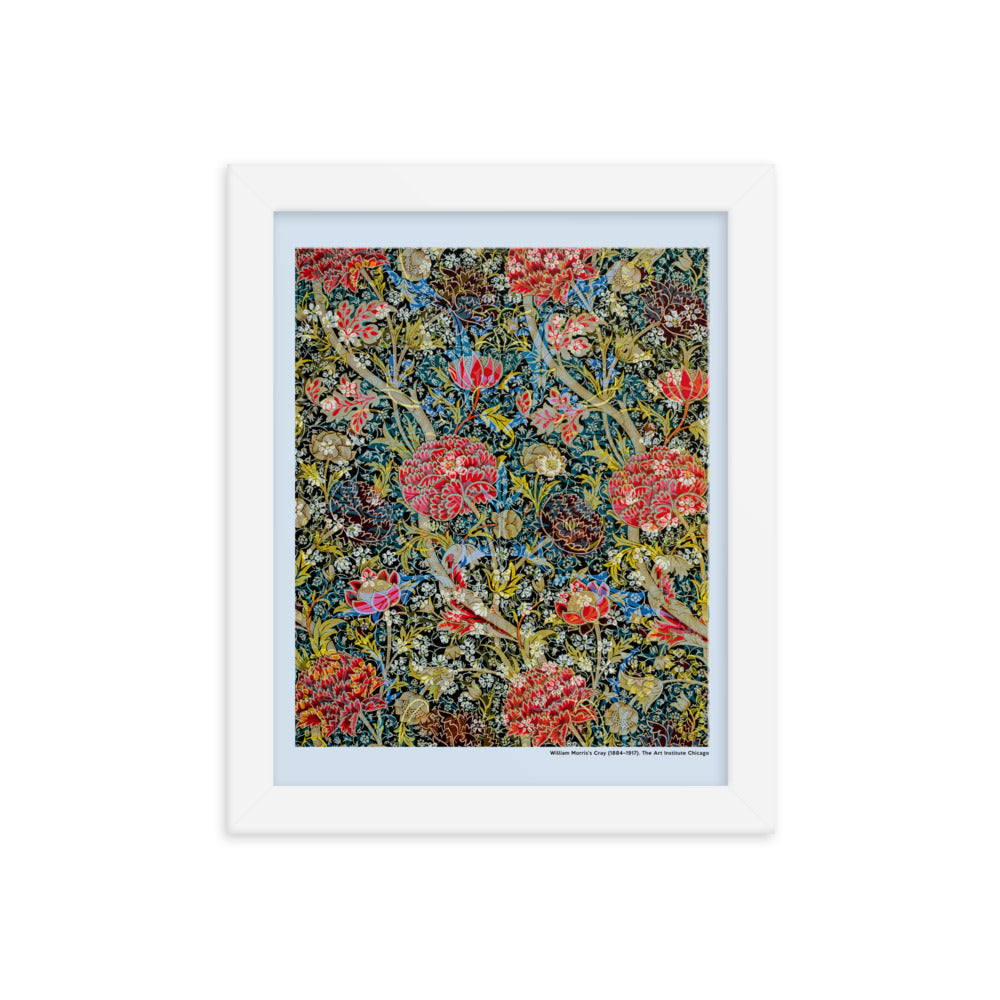 Cray - William Morris Framed Print