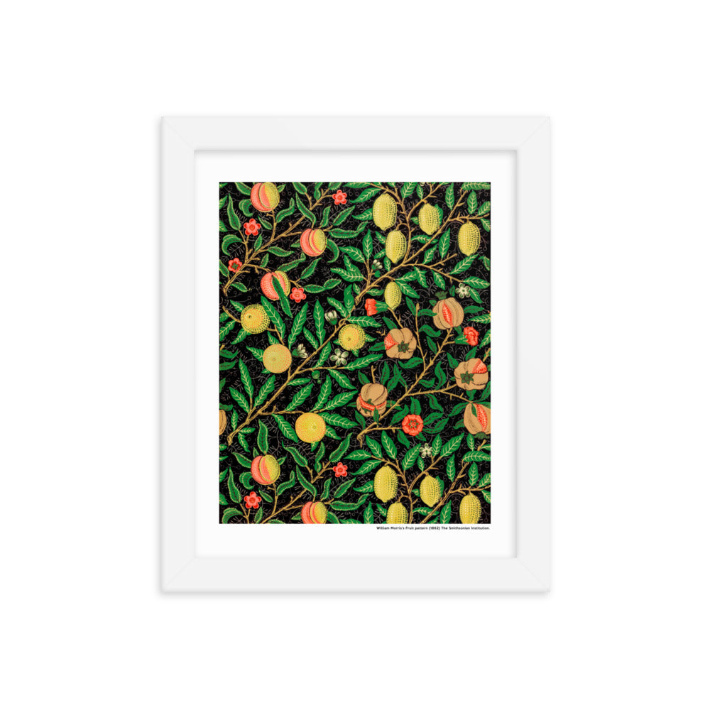 Fruit Pattern - William Morris Framed Print