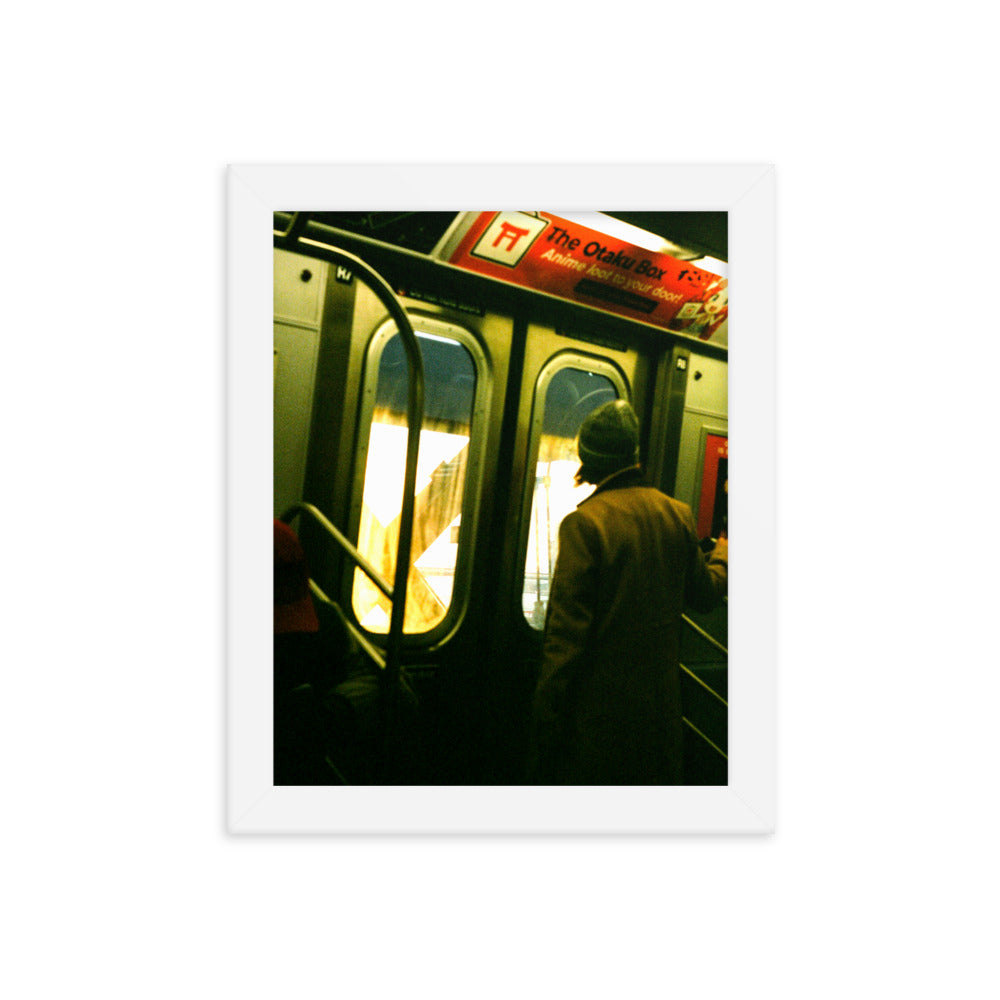 SUBWAY Framed Print