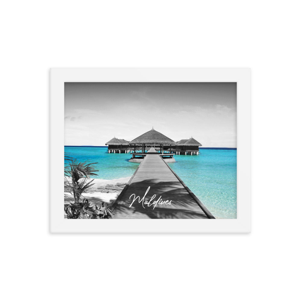 Maldives Framed Print