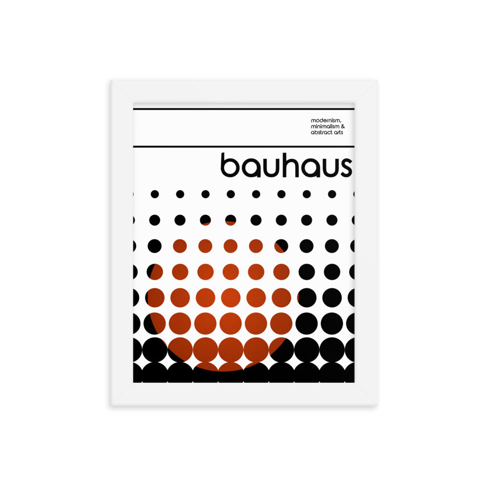 Bauhaus Transient Framed Print