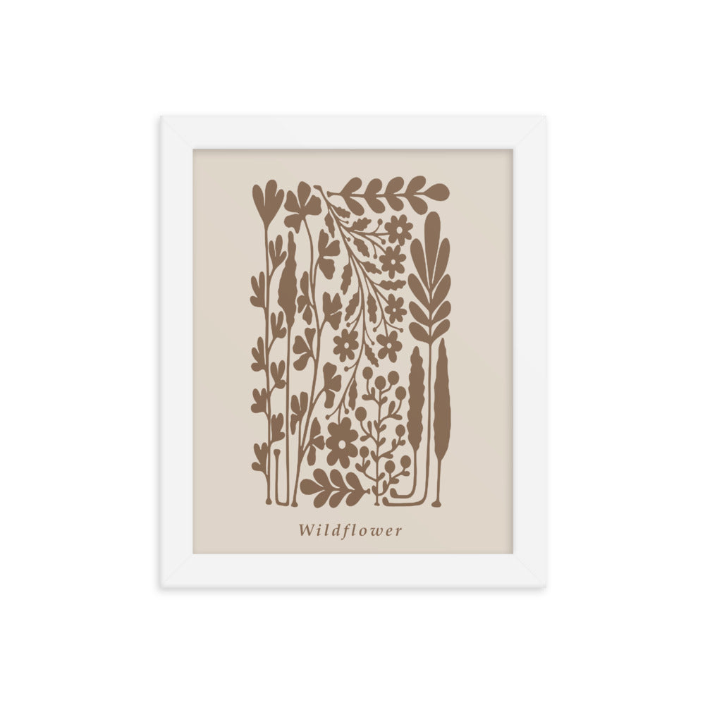 Wildflower Framed Print