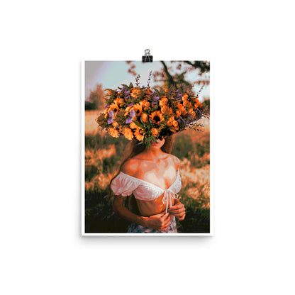 Mindful Bloom Poster Print