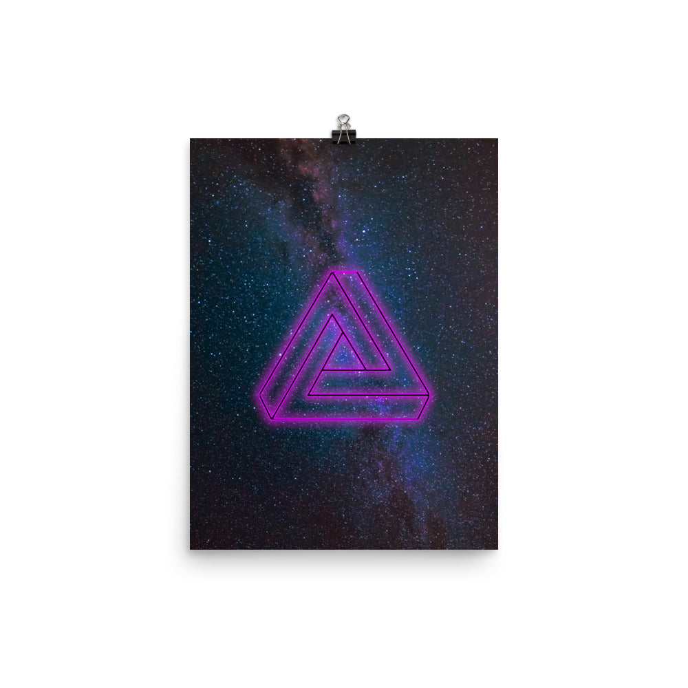 Impossible Triangle Poster Print