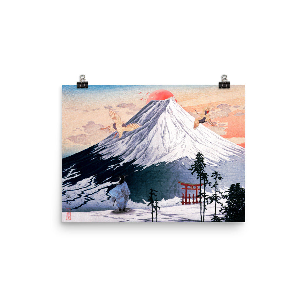 The Great Mountain Top Poster Print