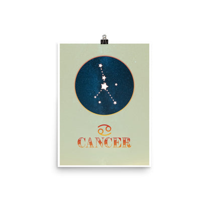 Cancer Zodiac Poster Print