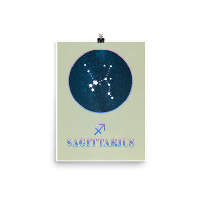 Sagittarius Zodiac Poster Print