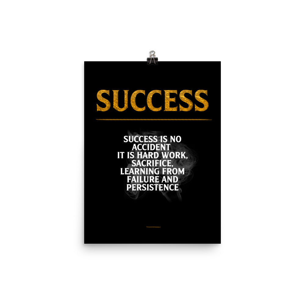 Success Motivational Poster Print