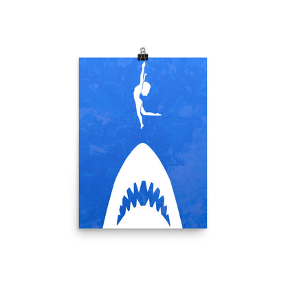 J A W S Poster Print