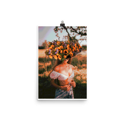 Mindful Bloom Poster Print