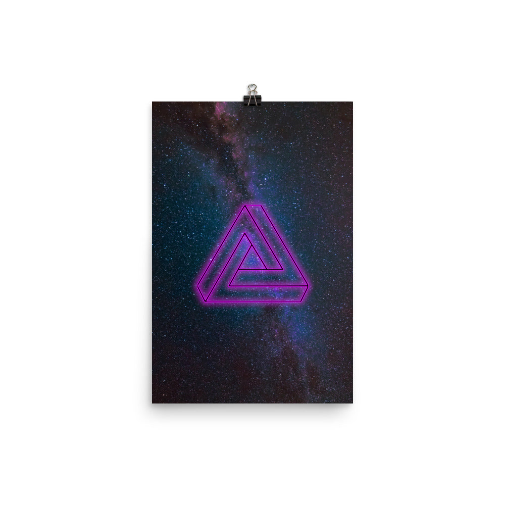 Impossible Triangle Poster Print