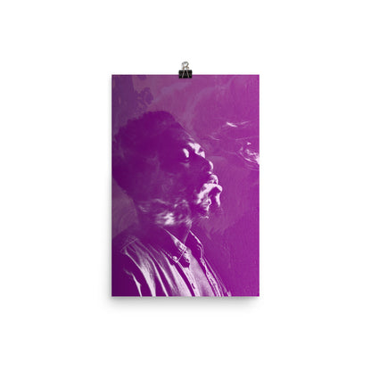 Smokin' Man Poster Print