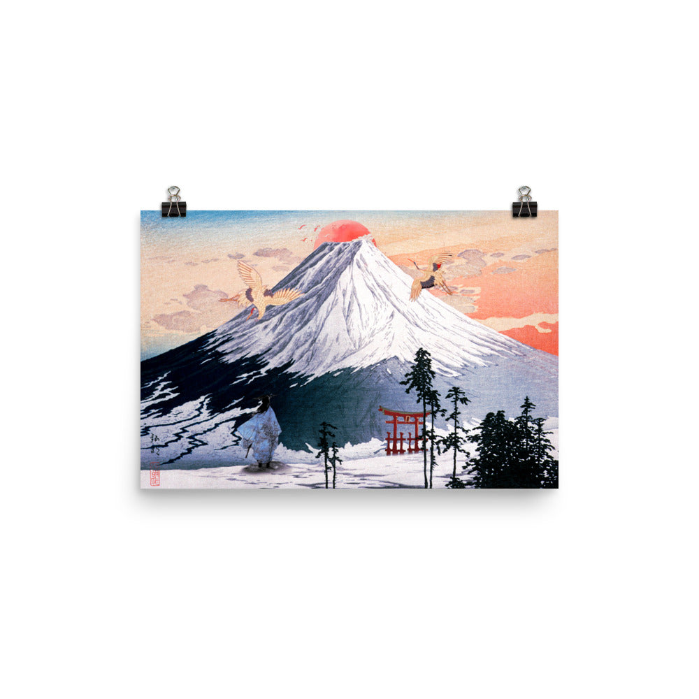 The Great Mountain Top Poster Print