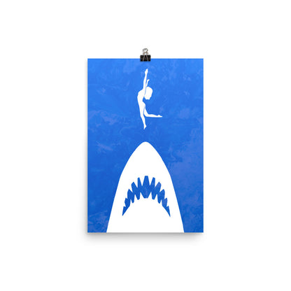 J A W S Poster Print