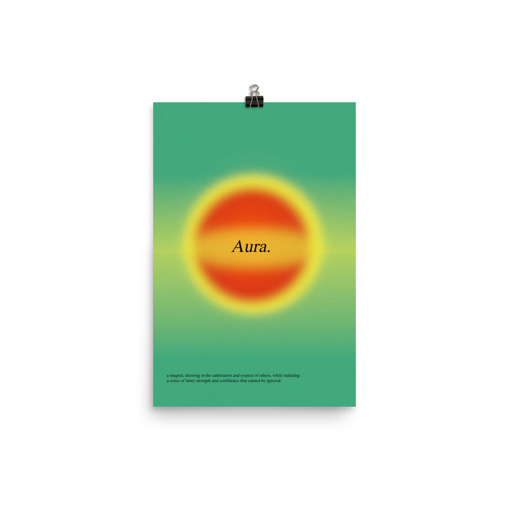 Aura Poster Print