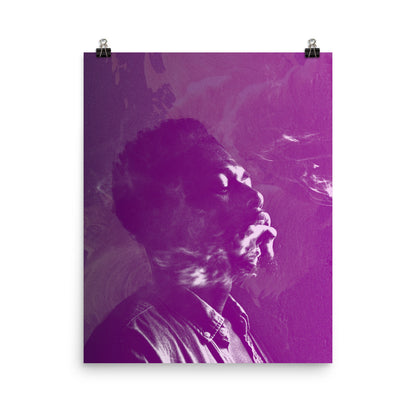 Smokin' Man Poster Print