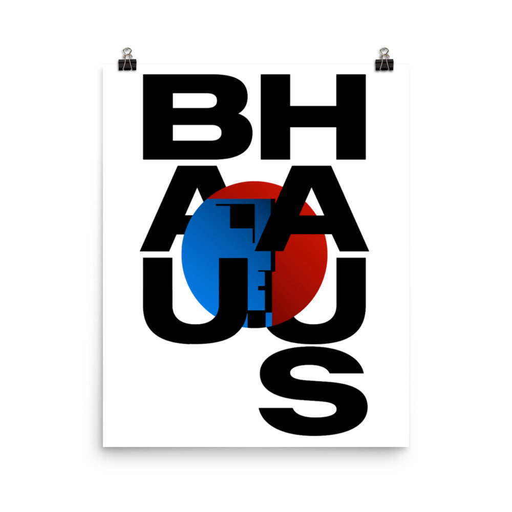 Bauhaus Bold Spot Poster Print