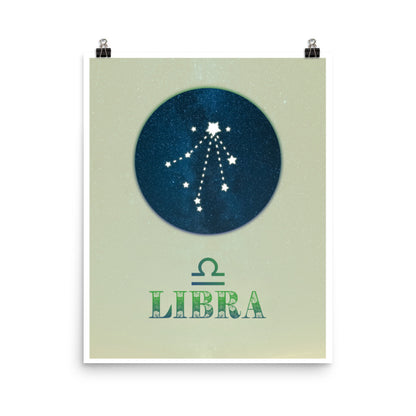 Libra Zodiac Poster Print