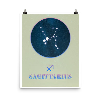 Sagittarius Zodiac Poster Print