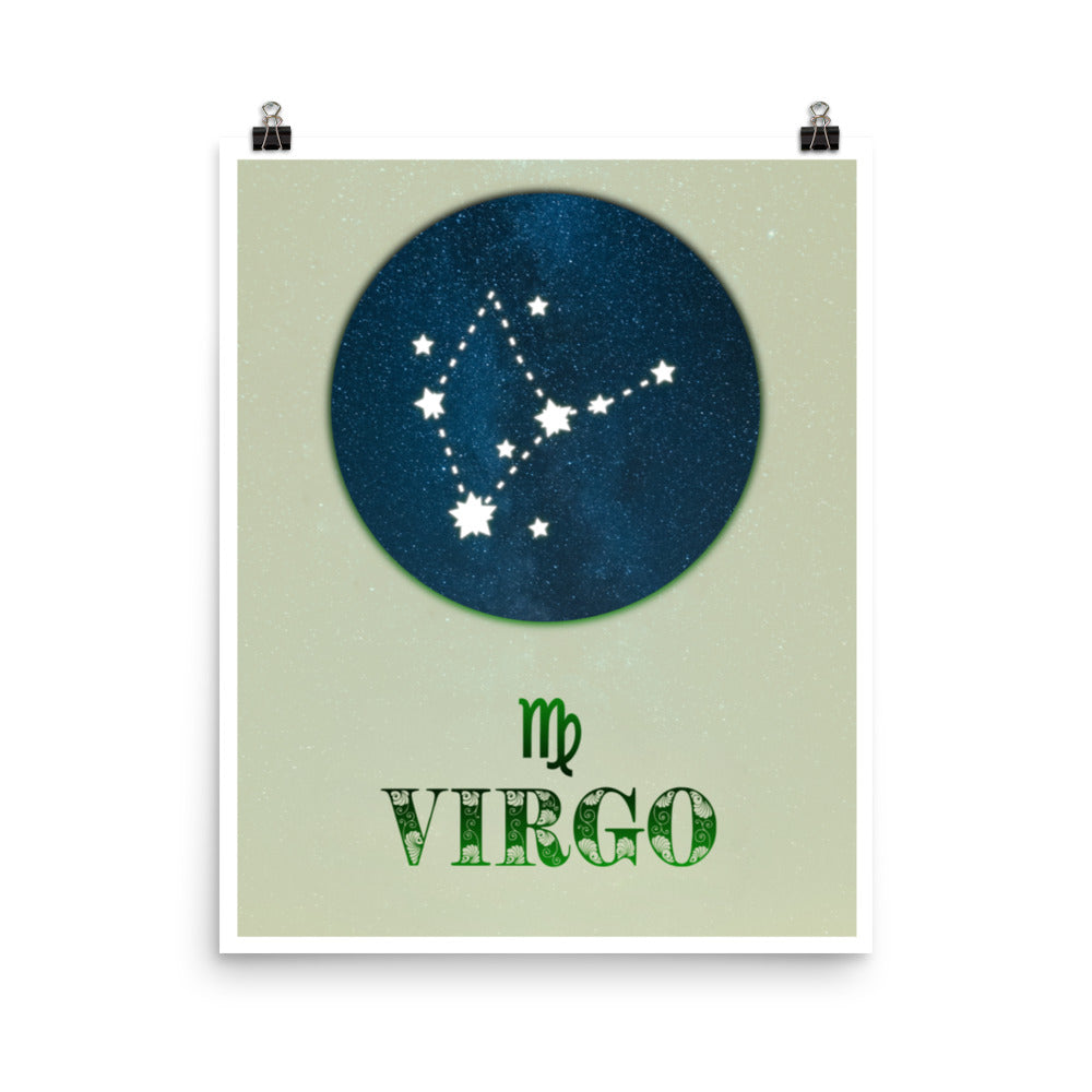 Virgo Zodiac Poster Print