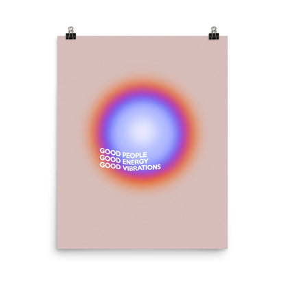 Good Vibrations Poster Print